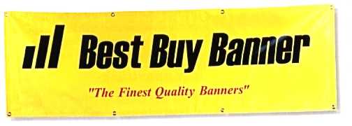 Best Buy Vinyl Banner Graphic