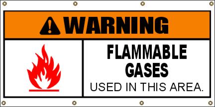 Flammable Gases Banner