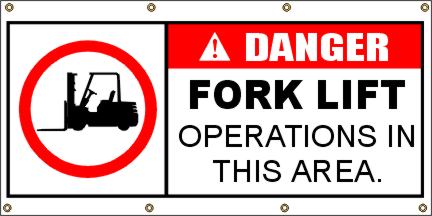 forklift banner