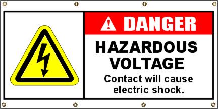 High Voltage Banner