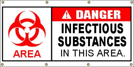 Infectious Materials Banner